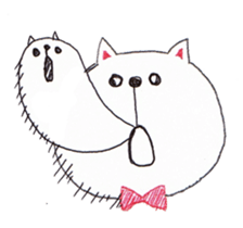 cat ball pen sticker sticker #3130561