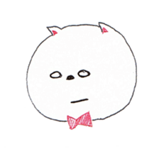 cat ball pen sticker sticker #3130568