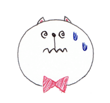 cat ball pen sticker sticker #3130571