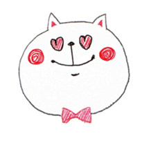 cat ball pen sticker sticker #3130573