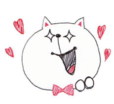 cat ball pen sticker sticker #3130574