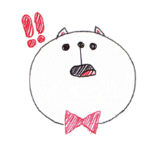 cat ball pen sticker sticker #3130579