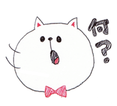 cat ball pen sticker sticker #3130581