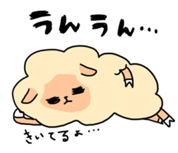 dimly sheep sticker sticker #3130791