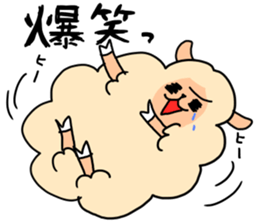 dimly sheep sticker sticker #3130809