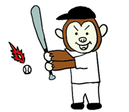 Reaction Monkey sticker #3130954