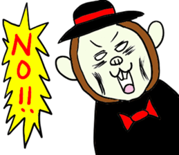 Reaction Monkey sticker #3130979