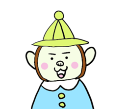 Reaction Monkey sticker #3130984