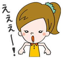 Girl's Talk Women's sticker #3131397