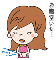 Girl's Talk Women's sticker #3131403