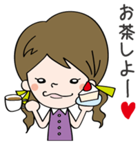 Girl's Talk Women's sticker #3131406