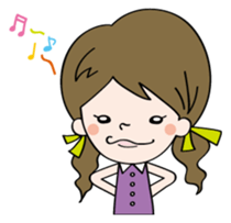 Girl's Talk Women's sticker #3131414