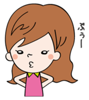 Girl's Talk Women's sticker #3131419