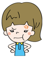 Girl's Talk Women's sticker #3131420