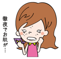 Girl's Talk Women's sticker #3131423