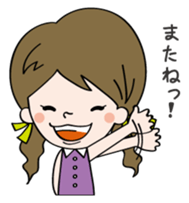 Girl's Talk Women's sticker #3131426