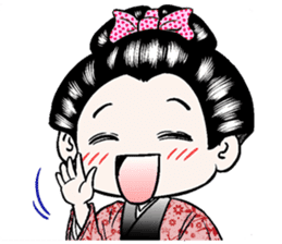jidaiyahonpo cute character sticker #3131588