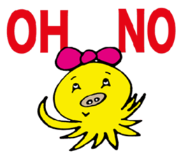 Fairy of octopus. sticker #3132119