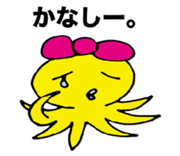 Fairy of octopus. sticker #3132145