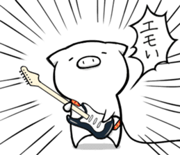 Life is hard on a pig sticker #3132438