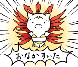 Life is hard on a pig sticker #3132461