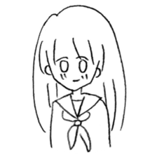 Noriko-chan stamp sticker #3132467