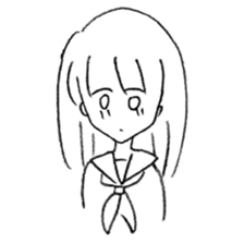 Noriko-chan stamp sticker #3132468