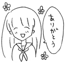 Noriko-chan stamp sticker #3132475