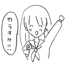 Noriko-chan stamp sticker #3132483