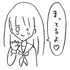 Noriko-chan stamp sticker #3132484