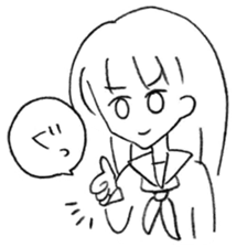 Noriko-chan stamp sticker #3132488