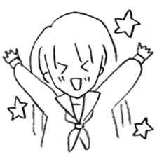 Noriko-chan stamp sticker #3132491