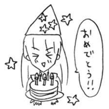 Noriko-chan stamp sticker #3132492