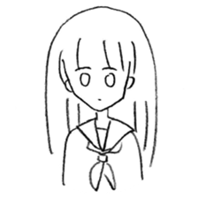 Noriko-chan stamp sticker #3132493