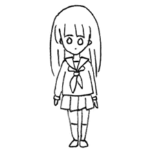 Noriko-chan stamp sticker #3132494