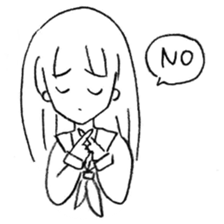 Noriko-chan stamp sticker #3132497