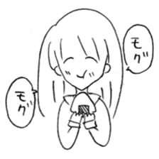 Noriko-chan stamp sticker #3132502