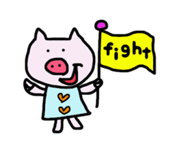 Boo of the piglet sticker #3132731