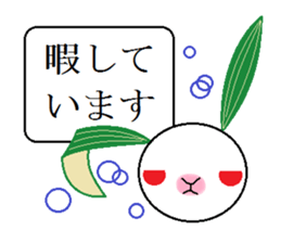 Snow Rabbit Sticker sticker #3132839