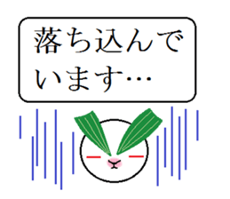 Snow Rabbit Sticker sticker #3132855