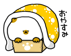 cardboard box cat sticker #3133080