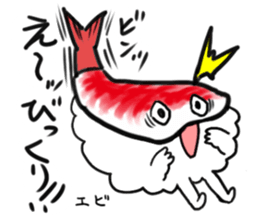 friends with sushi3 sticker #3133567