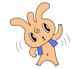 Bachelor life of rabbit fairy. sticker #3133631