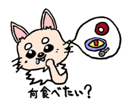 kinatan of chihuahua sticker #3133724