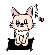 kinatan of chihuahua sticker #3133733