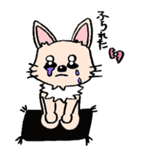 kinatan of chihuahua sticker #3133733