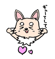 kinatan of chihuahua sticker #3133748