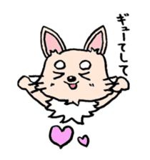 kinatan of chihuahua sticker #3133748