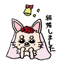 kinatan of chihuahua sticker #3133754