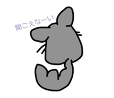 Chinchilla and Rabbit sticker #3133877